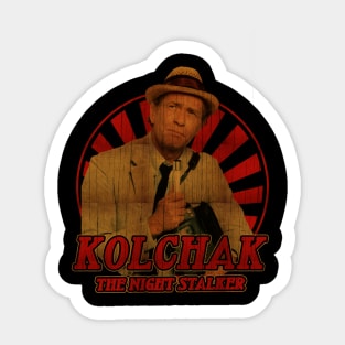 Retro Vintage Classic Kolchak The Night Stalker Sticker